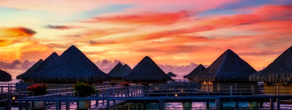 Romantisk semester på Bora Bora